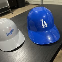 Dodgers 2 Hard Hats Both $2 