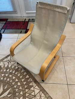 IKEA Kid’s Natural Wood Armchair