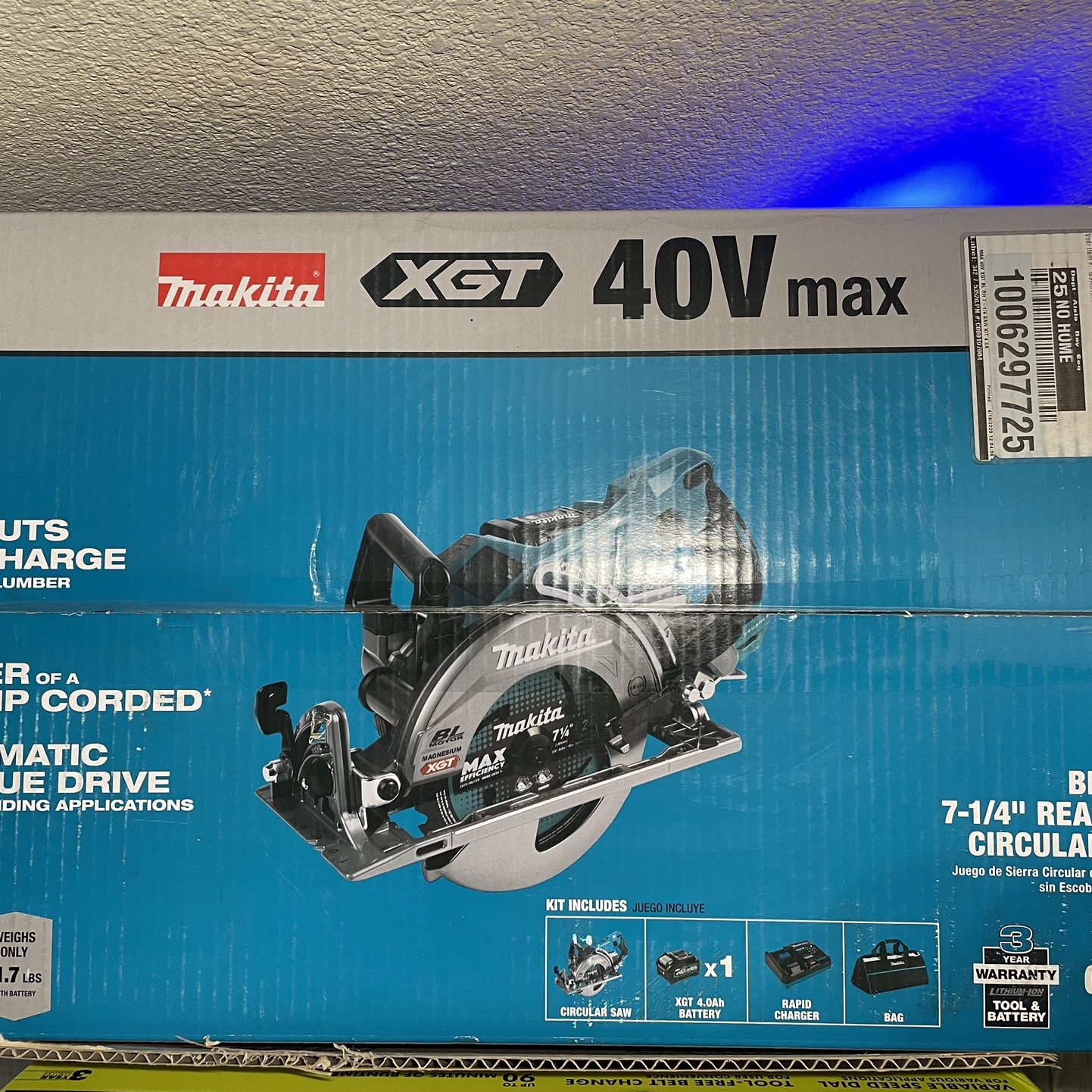 Makita 40v Max XGT Brushless Cordless Rear Handle 7-1/4” Circular Saw Kit  READ DESCRIPTION for Sale in San Diego, CA OfferUp