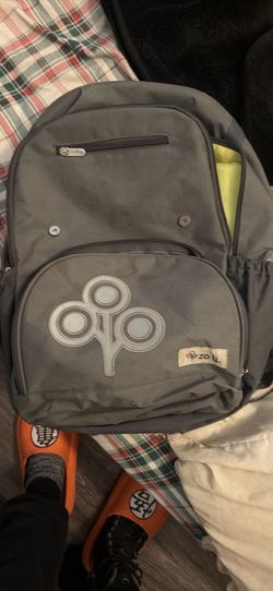 Zoli grey backpack