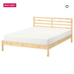 Queen Bed Frame IKEA With Queen Mattress 