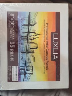 Professional artist canvas 15 pack 8x10