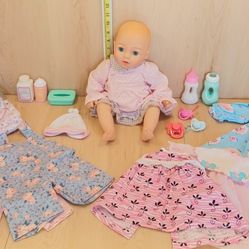 Realistic Adora Baby Doll With Extras