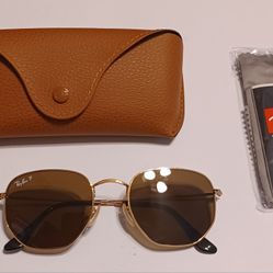 Rayban Unisex Hexagonal Sunglasses 