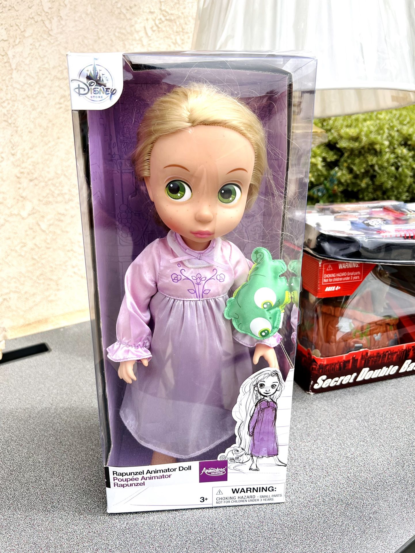 Rapunzel Baby Doll and Disney stroller. In good condition. Barely used. Smoke and Pet free home.