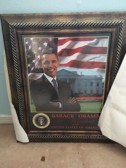 Obama framed