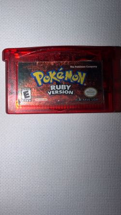 Pokemon ruby authentic new battery