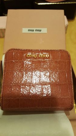 Authentic Miu Miu Wallet