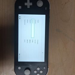 Nintendo Switch Lite With Game And Case 