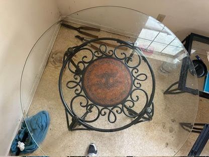 Glass Kitchen Table