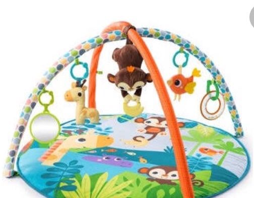 Bright start activity gym and mat