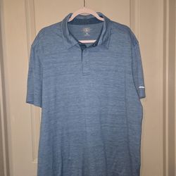 Men's Blue Polo Size XL