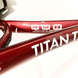 Prince Tennis Racket with Tennis balls.