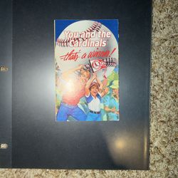 You and the Cardinals That's a Winner st. louis cardinals 1985 schedule
