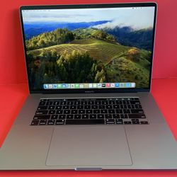 Apple MacBook Pro 16” Touch Bar (2019 model) Intel i7 processor 16GB Memory 512GB storage (powerhouse-work station) 