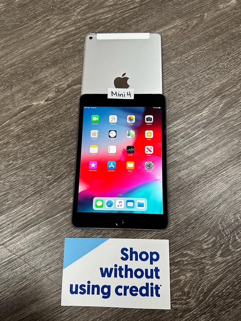 Apple IPad Mini 4 Tablet PAYMENTS AVAILABLE ONLY $25 DOWN NO CREDIT NEEDED