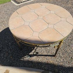 Heavy Duty Outside Patio Table 4 Ft Round 