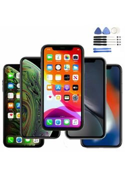 For iPhone  5 6 7 8 X  Max 11 12 13 14 15 Pro LCD Display Touch Screen Replacement Lot