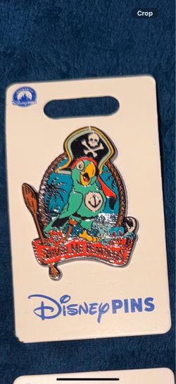 Disney Pins Pirate Parrot Enamel Pin