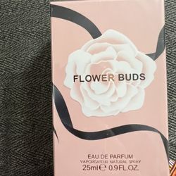 NEW "FLOWER BUDS" EAU DE PARFUM BY LAFUA PERFUMES FOR WOMEN, 25 ml 0.9 FL OZ