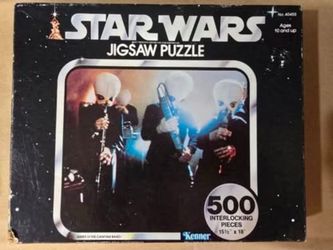 Vintage 1978 Star Wars Jigsaw Puzzle 500 Piece NO.40400 Complete