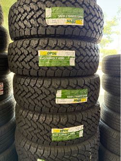 Vendo 31/10.50/ar15 las 4 llantas nuevas Tbb tires las 4 por $460