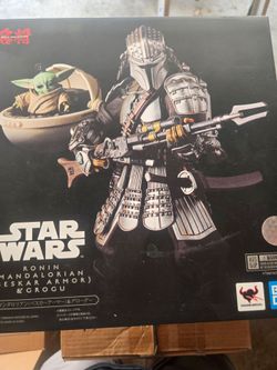 Starwars Ronin Mandalorian & Grogu
