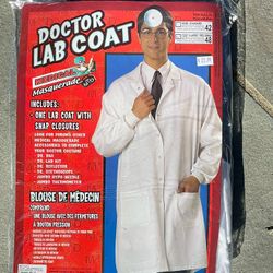 Halloween Costume Doctor Lab Coat Brand New 