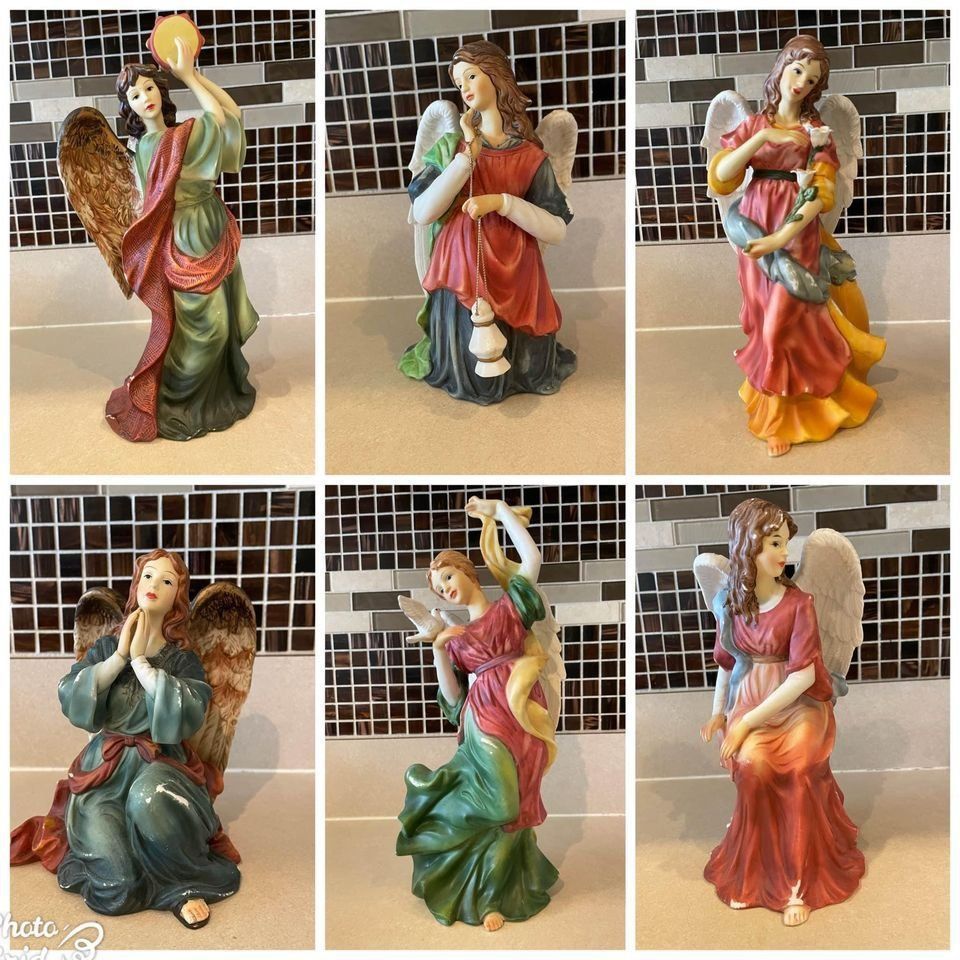 O’Well Porcelain Angel Figurines