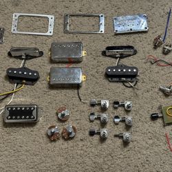 Electric Guitar Pickups And Hardware 