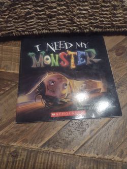 Used Paperback Book-I Need My Monster Like New