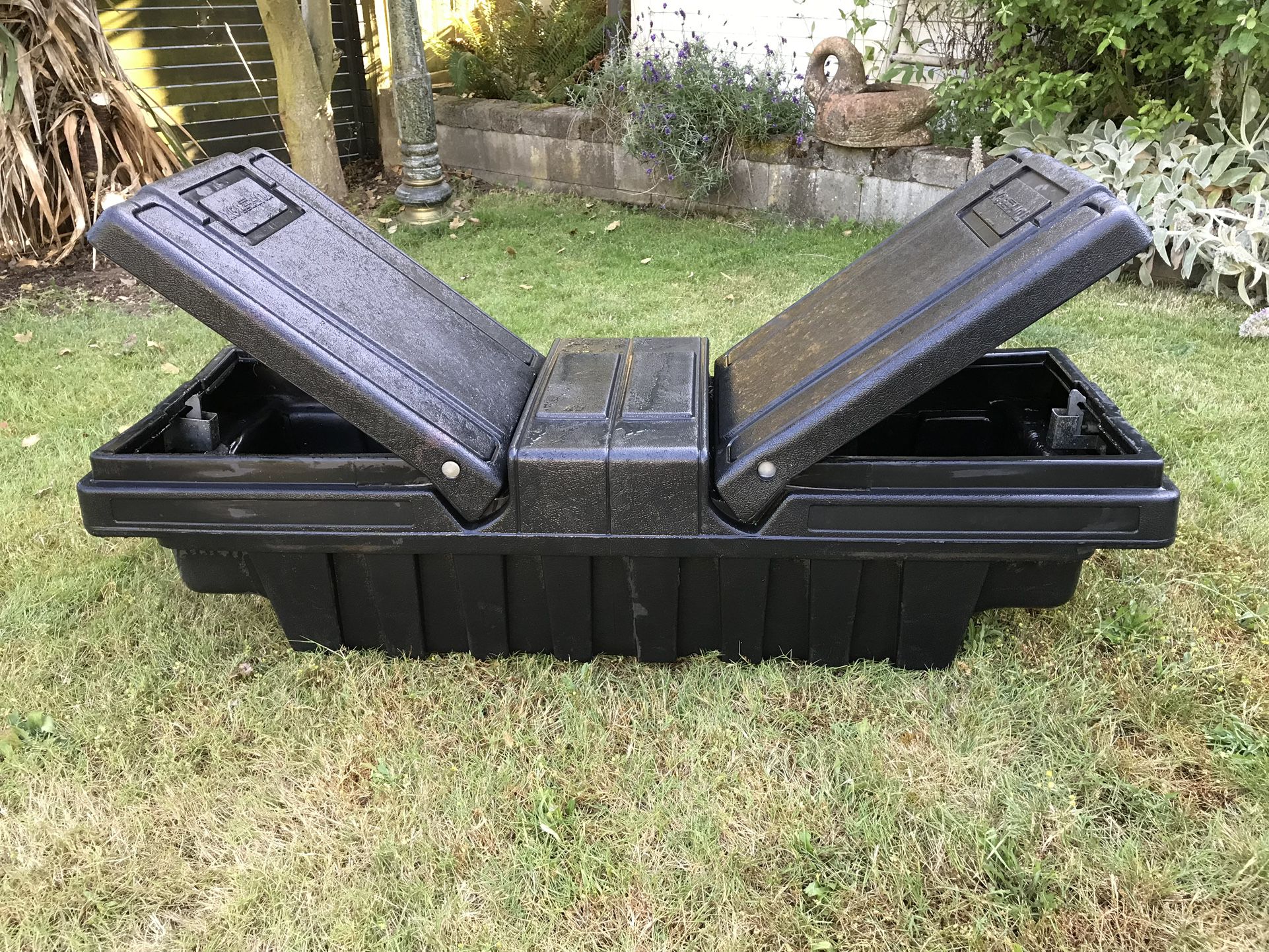 TRUCK BED TUFF BOX TOOL BOX (No Key) $35 OBO for Sale in Seattle, WA -  OfferUp