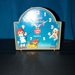 Raggedy Ann And Andy Alarm Clock 