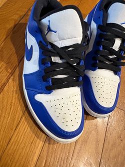 Air Jordan 1s Low Royal Blue