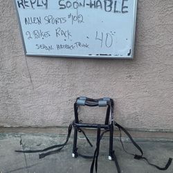 Bike rack for 2 bikes raca de bicicleta para 2 bicicletas 