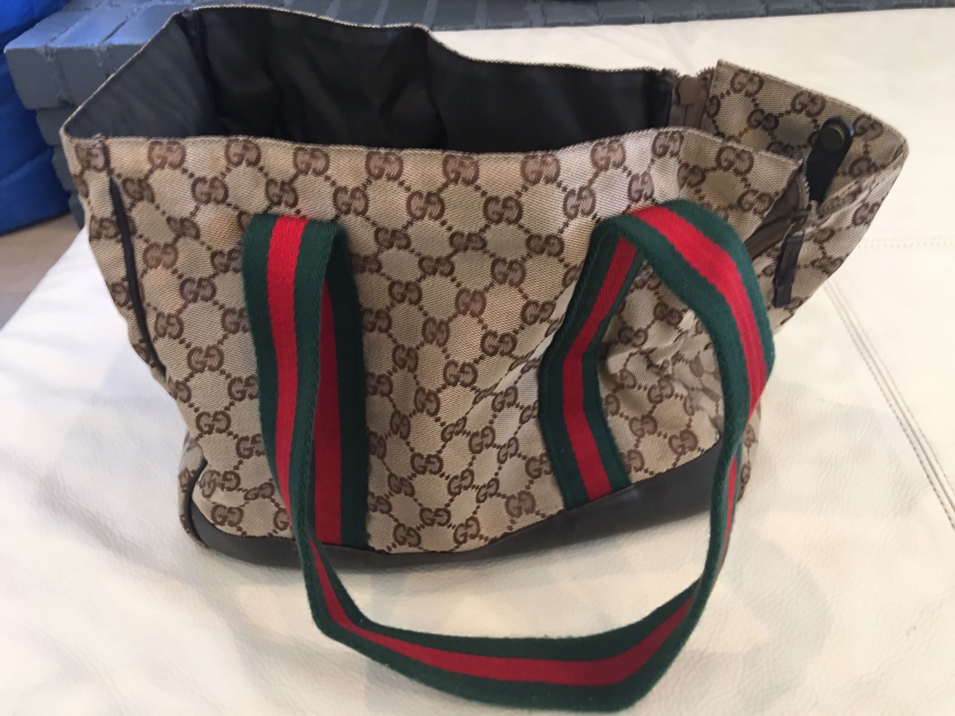 Authentic Gucci Dog Carrier