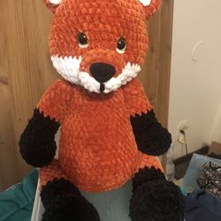 Crochet Fox Stuffie!