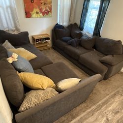 Three piece sofa