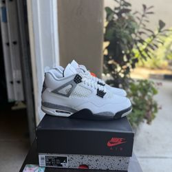 Air Jordan 4 Retro White Cement 