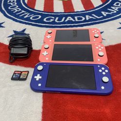 3 nintendo switch And 2 Games