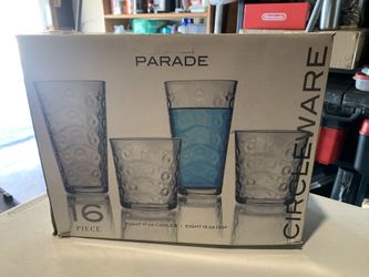 16 Piece Glassware Set