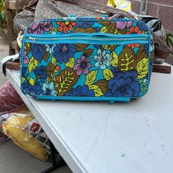 1960 Floral Bag BANTAM TRAVELWARE bags 