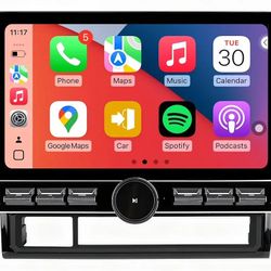Car Stereo Radio for Toyota Tacoma 2005-2015, Android 13 Wireless CarPlay Android Auto, 10 Inch Head Unit HD Screen, QLED/Bluetooth/SWC/GPS/AM/FM/RDS/