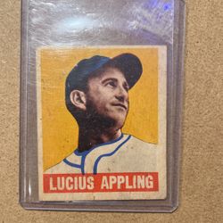 1948 Lucius Appling Card