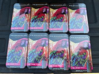Prismacolor Colored Pencils Soft Core Pack Of 12 New In Pack Sealed Lot Of 8   Prismacolor Premier Colored Pencils are the best! Brand new, ready to u