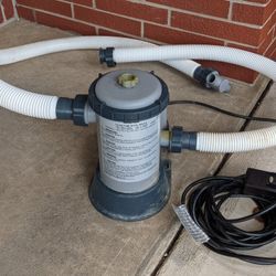 Pool Filter Pump With Hoses