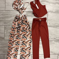 Sets /outfits $8 Each Top & Bottoms New 