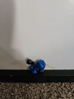 Power Rangers Micro Morphers Series 1 Blue Ranger (Black Gun)