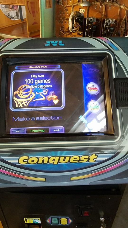 JVL CONQUEST COIN-OP VIDEO GAME