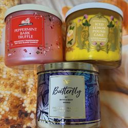 Bath And Body Works Candles 
